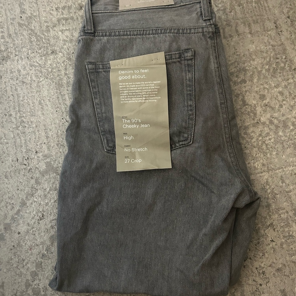 Everlane 90s Cheeky Jeans NWT
